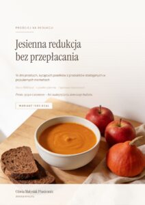 Okładka planu „Jesienna redukcja bez przepłacania” w wariancie 1500 kcal