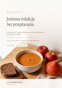 Okładka planu „Jesienna redukcja bez przepłacania” w wariancie 1900 kcal